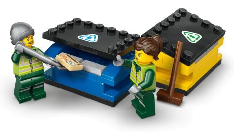Set de Constructie - LEGO® City - Recycling Truck -  Camion de  Salubrizare pentru un Mediu mai Curat , 434 Piese  , 7 ANI + [7]