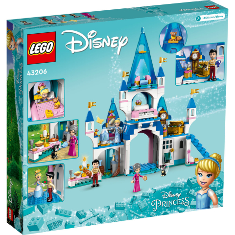 Set de Constructie Lego Disney - Castelul Cenușăresei și al lui Făt-Frumos  43206 [2]