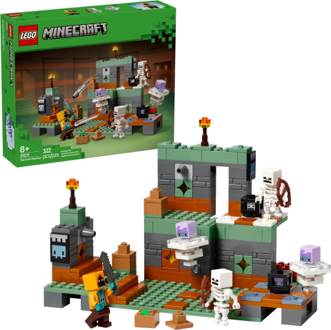 LEGO - Set de construcție LEGO Minecraft - Sala de Judecata - Trial Chamber 21271, 322 piese, 8 ani+