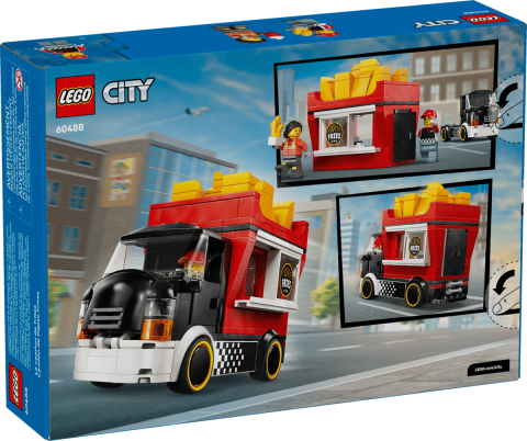Jucarii in Reclama TV - Set de Constructii - LEGO® City - Fries Food Truck (60488)  216 Piese