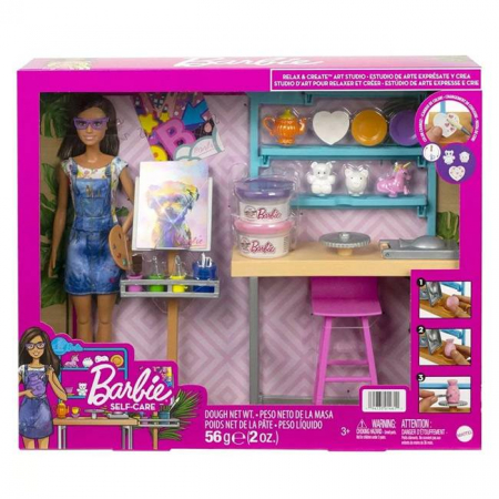 Studioul de Arta Barbie® Relax and Create™ Barbie Mattel,  You can be Anything [4]
