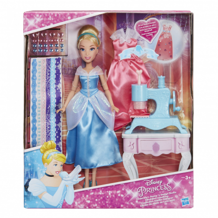 Jucarii & jocuri - Set de joaca Disney Princess Studioul de stampilat si desenat al Cenusaresei