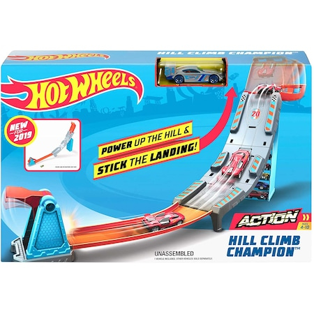 Circuit de Drift - Lansator Track Builder Dragstrip Champion  Hot Wheels Action - Hill Climb Champion [12]