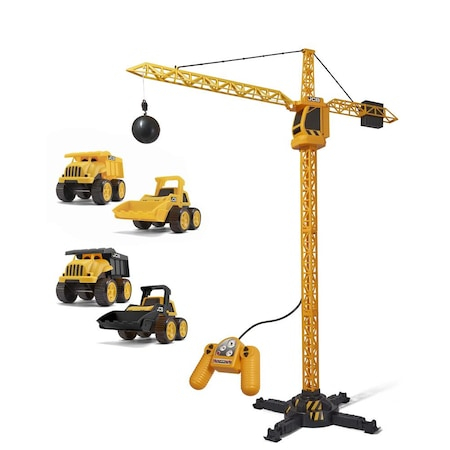 Set Mega Macara cu Telecomanda si Masinute incluse , 1 Metru Inaltime [1]