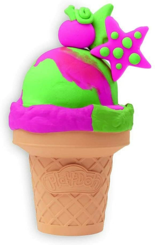 Set Multicreativ Play-Doh Super Rainbow, 18 Cutii Plastilina Super Culori Diferite in Cutie cu Maner [9]