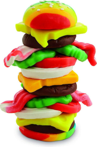 Set Multicreativ Play-Doh Super Rainbow, 18 Cutii Plastilina Super Culori Diferite in Cutie cu Maner [10]