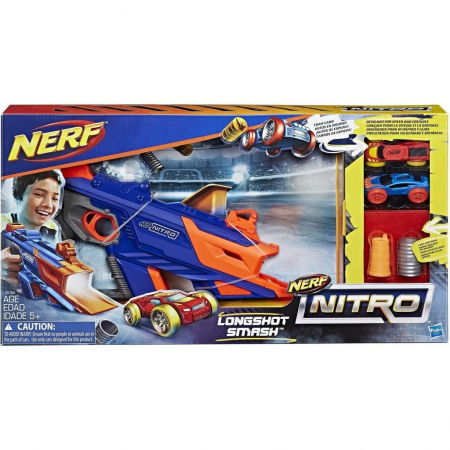 Jucarii, Copii & Bebe - Set Nerf Nitro Longshot Smash