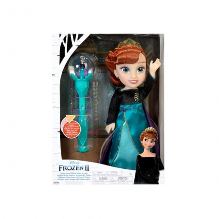 Jucarii & jocuri - Set Papusa Anna cu Bagheta - Frozen II