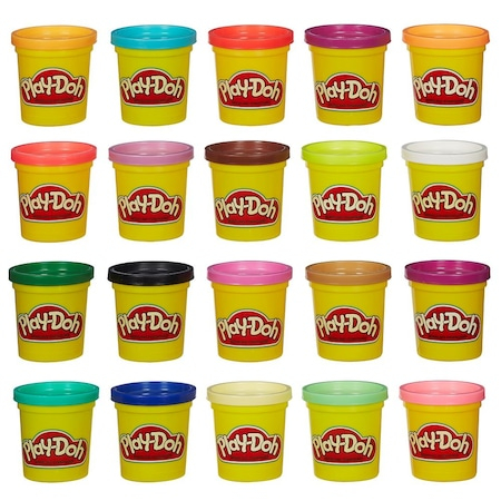 Set Play-Doh - Super culori, 20 cutii - Set pasta modelabila  Super Colour Pack 20 culori [4]