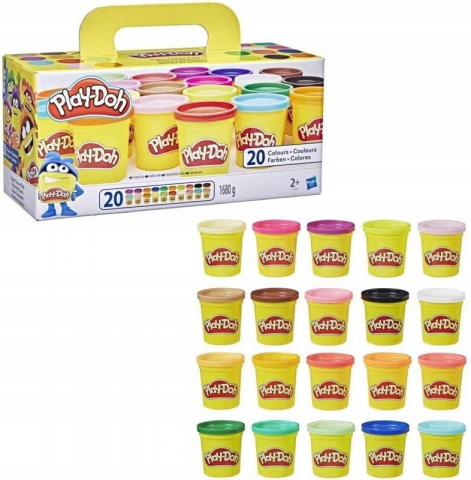 Set Play-Doh - Super culori, 20 cutii - Set pasta modelabila  Super Colour Pack 20 culori [0]