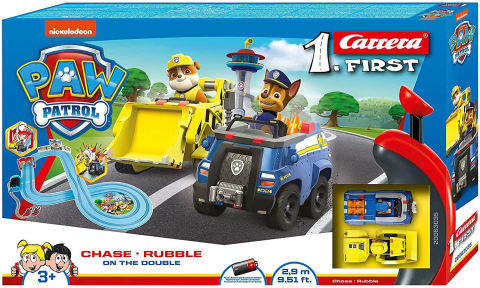 Set Pista de Curse cu 2 Masinute - Carrera Race & Rescue Vehicle Track Paw Patrol On the Double, 2,9 Metri [2]