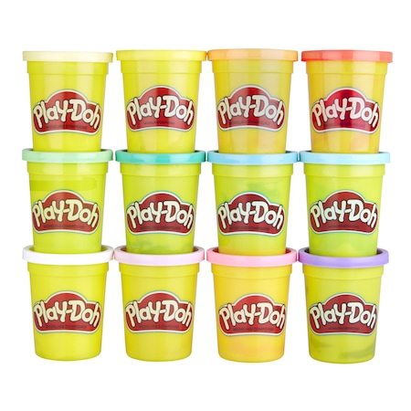 Pixuri - Set Play-Doh - Spring Colors, 12 culori