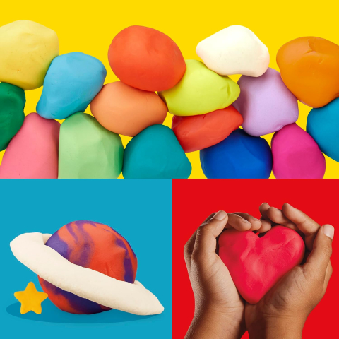Set  Multicreativ Play-Doh - Super Culori, 18 Cutii - Set Pasta Modelabila  Super Colour Pack 18 culori diferite [4]