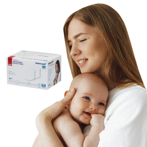 SET PROMO :  Pompa pentru San manuala cu biberon pentru hranire naturala Philips-AVENT SCF330/20 + 60 x  Tampoane de San - Protectie eficienta, mentine pielea uscata si catifelata Night & Day [9]