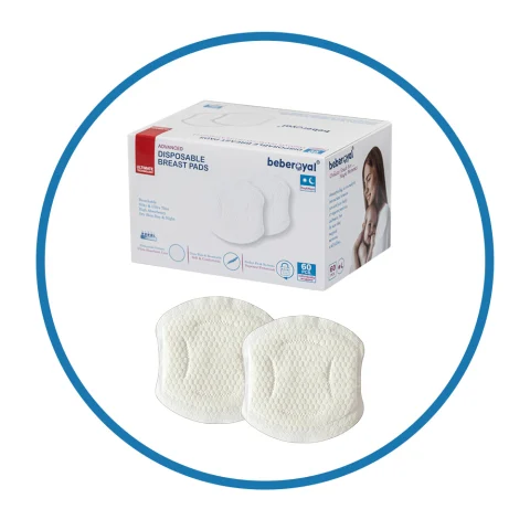 SET PROMO :  Pompa pentru San manuala cu biberon pentru hranire naturala Philips-AVENT SCF330/20 + 60 x  Tampoane de San - Protectie eficienta, mentine pielea uscata si catifelata Night & Day [10]