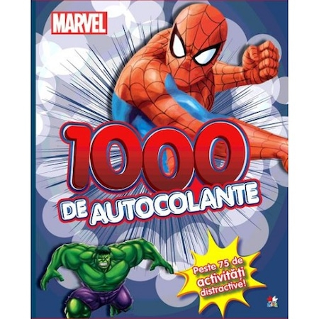 Activitati extracurriculare - Spider-Man. 1000 De Autocolante. Peste 75 De Activitati Distractive