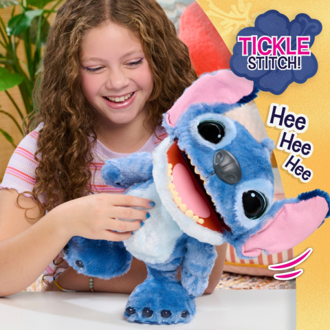 Stitch Ultimate  Disney Just Play -  Stitch Interactive Feature Plush Figure, Cuddly Toy [9]