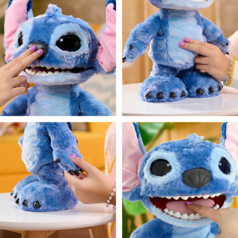 Stitch Ultimate  Disney Just Play -  Stitch Interactive Feature Plush Figure, Cuddly Toy [2]