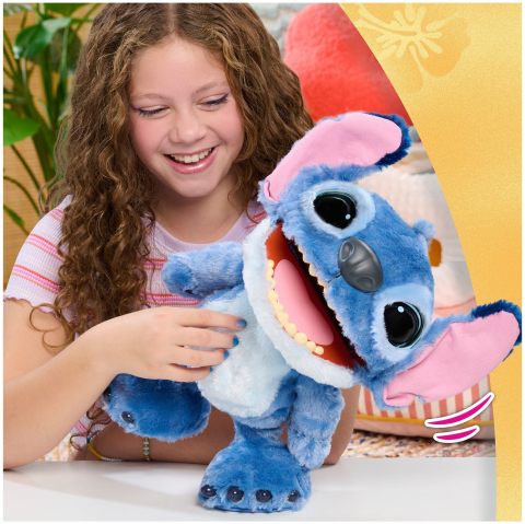 Stitch Ultimate  Disney Just Play -  Stitch Interactive Feature Plush Figure, Cuddly Toy [3]