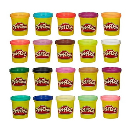 Super Set de joaca, 20 de culori diferite, Play Doh [1]
