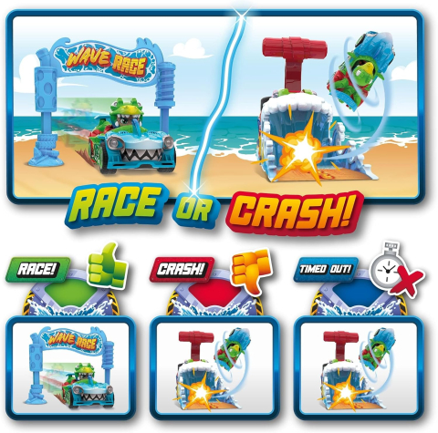T- Racers Playset Wave Race - Set de Joacă Cursa Valurilor [1]
