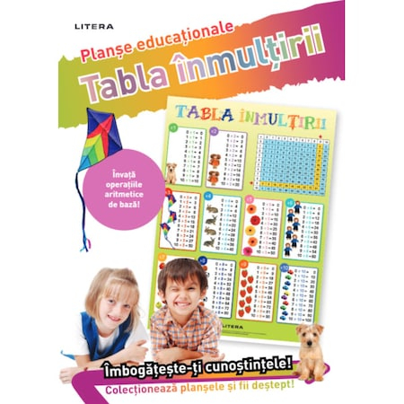 TABLA INMULTIRII (Planse Educationale infoliate) - Operatiile Aritmetice de baza necesare invatarii in invatamantul Primar [1]