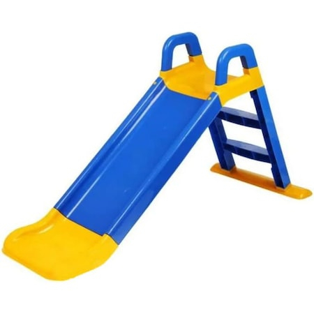Tobogane copii - Tobogan albastru-galben pentru copii, ideal pentru gradina, lungime 140 cm