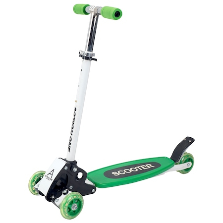 Triciclete - Trotineta cu 4 roti Scooter Action One YT4-01 Verde