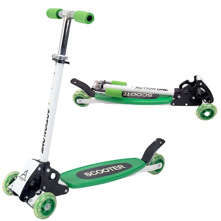 Trotineta cu 4 roti Scooter Action One YT4-01 Verde [3]