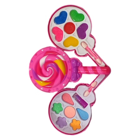 Trusa machiaj pentru fetite cochete cu farduri, rujuri si pensule [3]