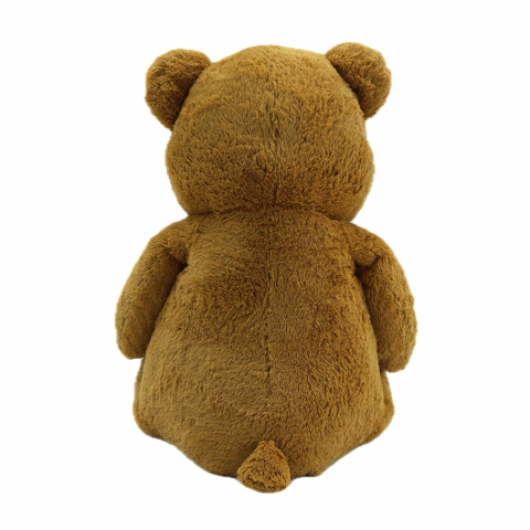 Urs De Plus Gigant DeLuxe cu Fundita Aurie , 130 CM [1]