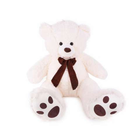 Jucării - Urs de plus Gigant DeLuxe cu Fundita BEAR W/ RIBBON - 1 Metru