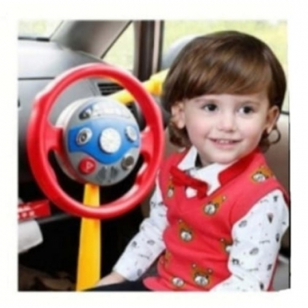 Volan de jucarie Electronic Backseat Driver, multicolor, 24 cm [3]