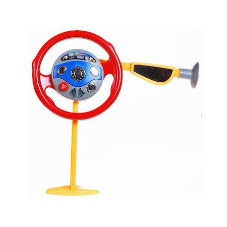 Volan de jucarie,Simulator de Conducere Auto  cu Sunete si Lumini, Multicolor [1]
