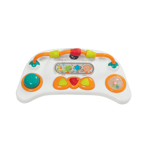 Walker  BREVI  Roz - Premergător Multifuncțional –  Reglare in 3 Pozitii de Inaltime, Dotat cu Sistem Anti Soc, Forma Ergonomica  -   Siguranță, Confort și Distracție [1]