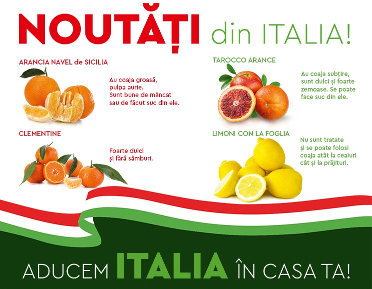 Fructe si legume italiene