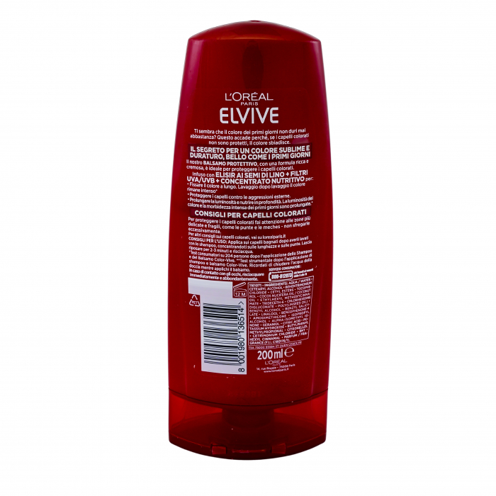 BALSAM DE PAR ELVIVE NUTRI-FILTRO UV 200ML [2]
