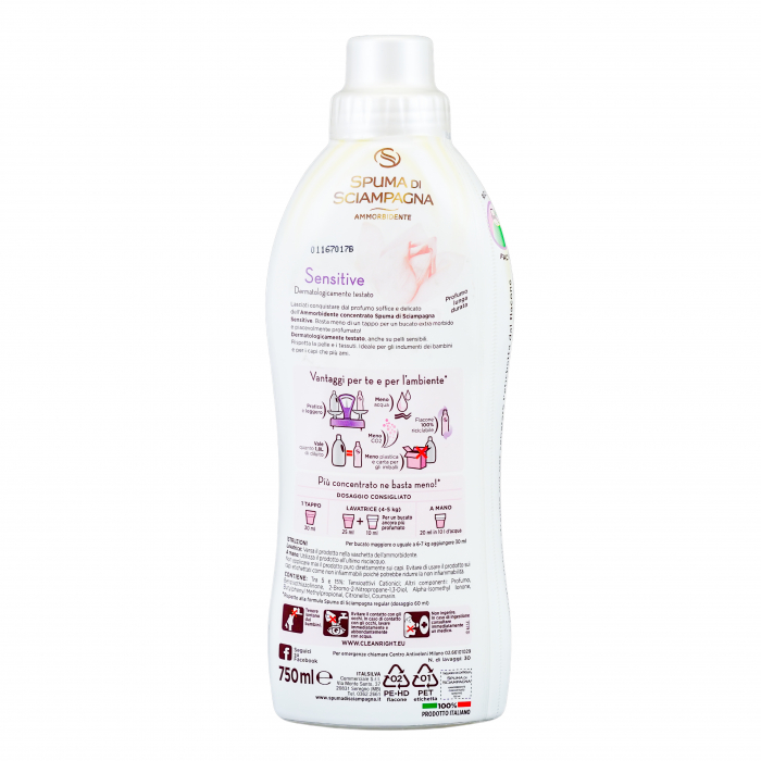 BALSAM DE RUFE SPUMA DI SCIAMPAGNA SENSITIVE 750ML [2]
