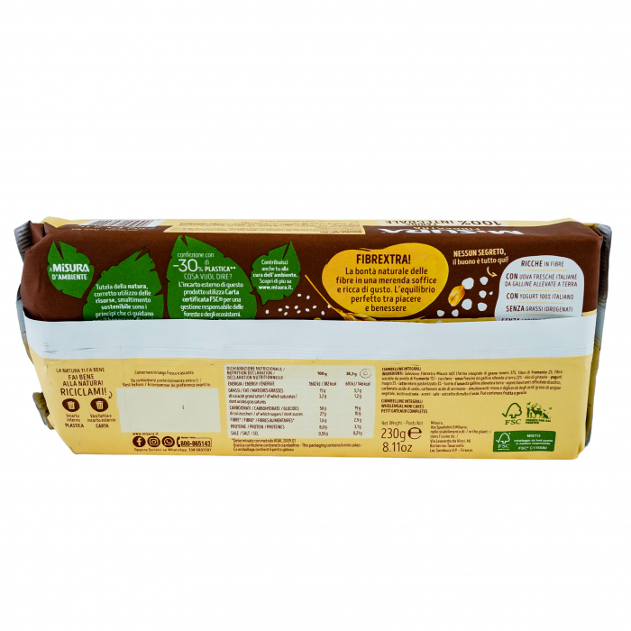 BISCUITI MISURA INTEGRALI CU FIBRE 230G [2]