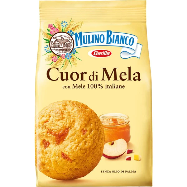 BISCUITI MULINO BIANCO CUOR DI MELA 250G [1]