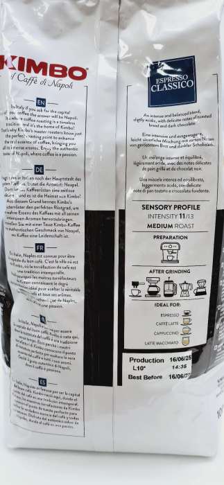 CAFEA KIMBO ESPRESSO CLASSICO BOABE 1000G [5]