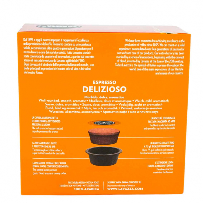 CAFEA LAVAZZA CAPSULE DELIZIOSO 36 CAPSULE 270G [2]