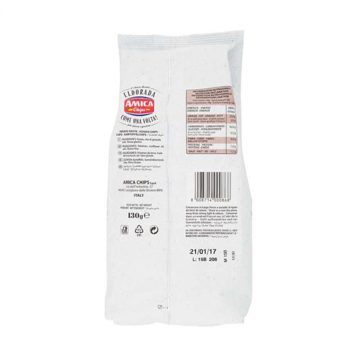 CHIPS AMICA ELDORADA CLASSICA 130G [2]