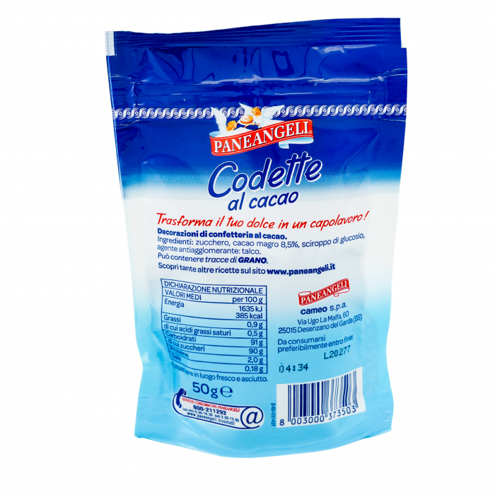 CODETTE DE CIOCOLATA PANEANGELI 50GR [2]