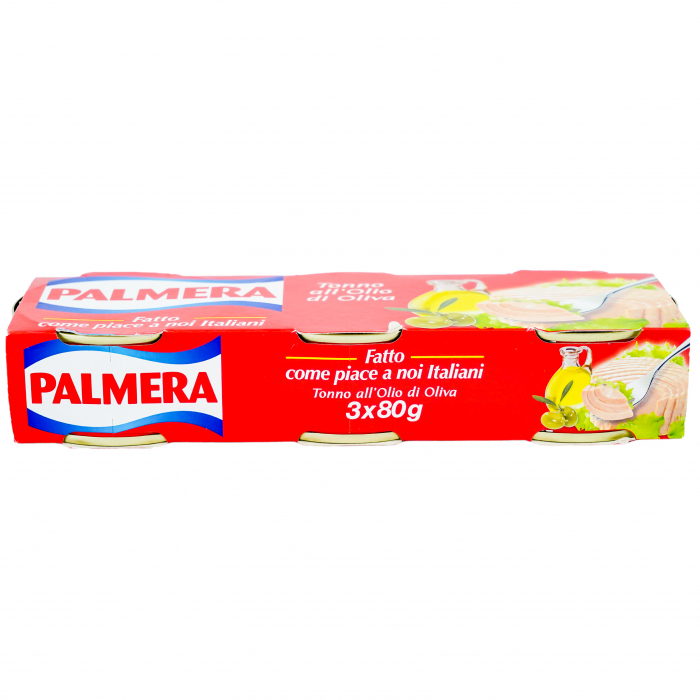 CONSERVE PALMERA TON IN ULEI DE MASLINE 3X80G [2]