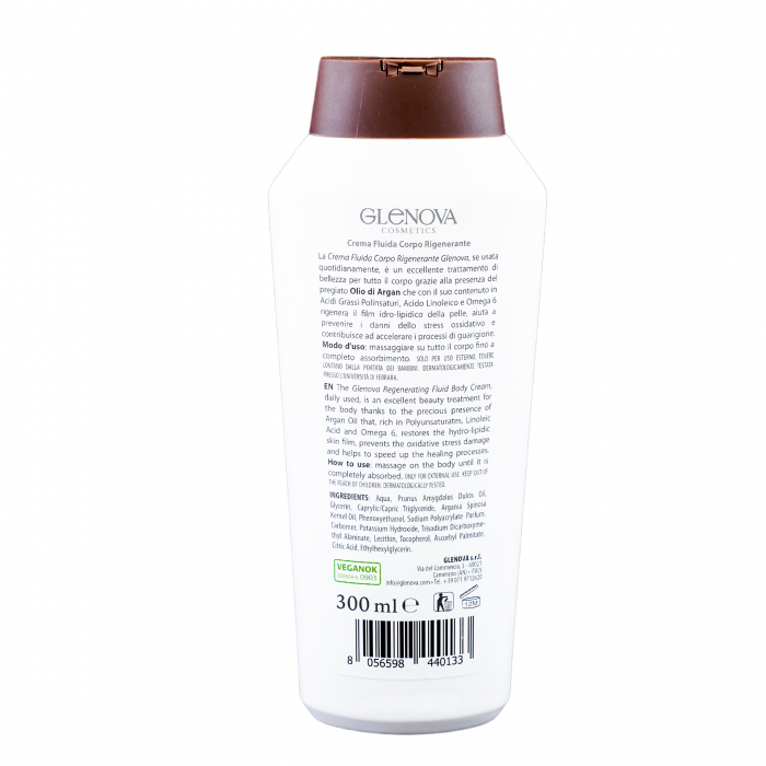 CREMA DE CORP GLENOVA RIGENERANTE OLIO DI ARGAN 300ML [2]