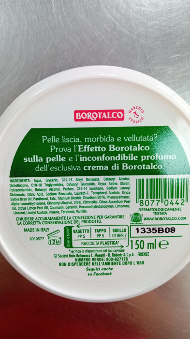 CREMA HIDRATANTA PENTRU CORP SI MAINI BOROTALCO 150ML [2]