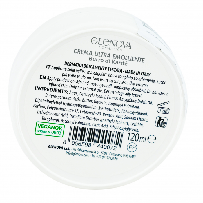 CREMA DE MAINI GLENOVA BURRO DI KARITE 120ML [2]
