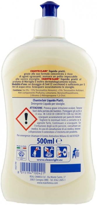 DETERGENT DE VASE CHANTE CLAIRE PIATTI MARSIGLIA 500ML [2]