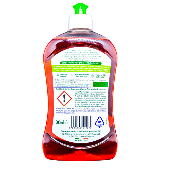 DETERGENT DE VASE CHANTE CLAIR POMPELMO 500ML [2]
